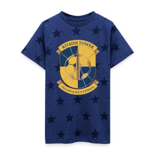 Riyadh Tower Premium T Shirt, Football Pride Gift - Kid's 5 Star Print T-Shirt
