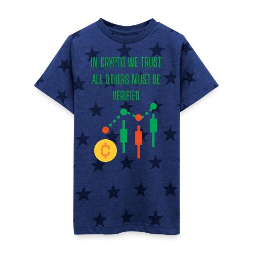Sarcastic Bitcoin Investor T-shirt - Kid's 5 Star Print T-Shirt