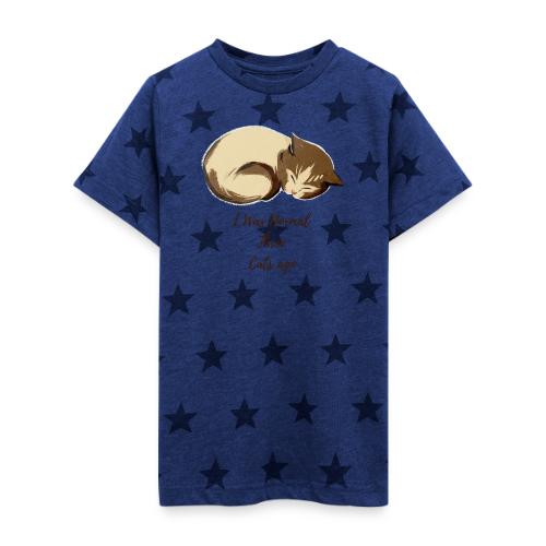 I Was Normal Three Cats Ago Funny Cat T-Shirt - Kid's 5 Star Print T-Shirt