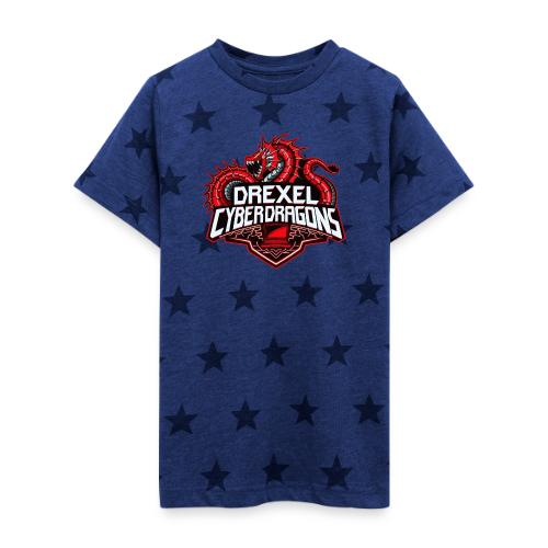 Red Team - Kid's 5 Star Print T-Shirt
