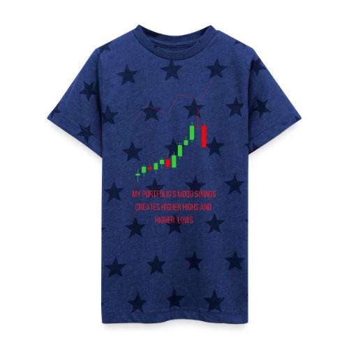 Technical Analysis Trading T-Shirt| Sarcastic - Kid's 5 Star Print T-Shirt