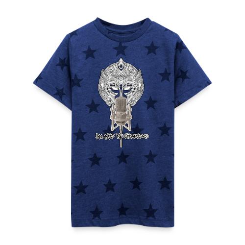 All Mic No Gimmicks - Kid's 5 Star Print T-Shirt