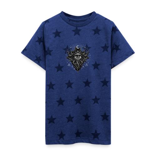 Eldritch Eye - Kid's 5 Star Print T-Shirt