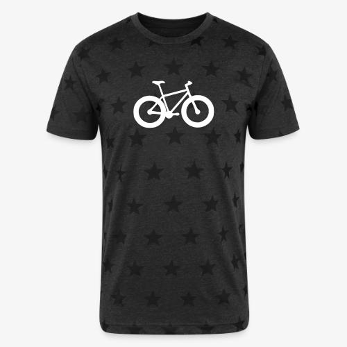 fatbike - Unisex Adult Star Printed T-Shirt