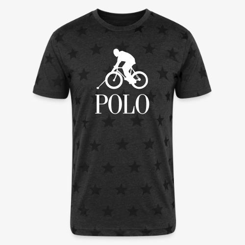 bike polo - Unisex Adult Star Printed T-Shirt