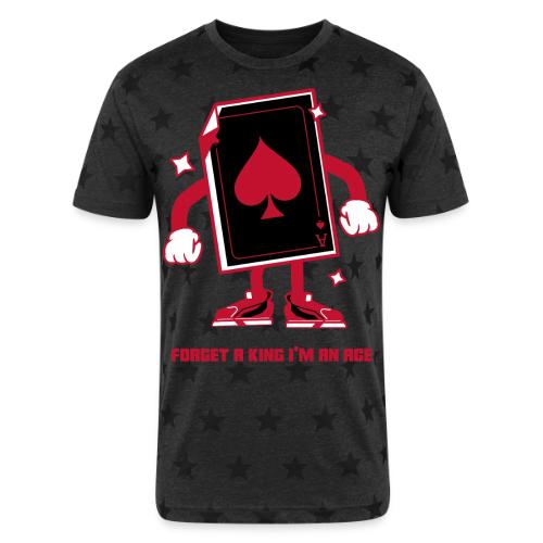 Forget A King I'm An Ace - Unisex Adult Star Printed T-Shirt