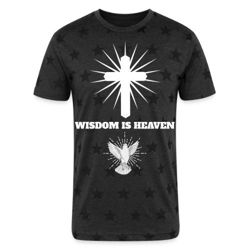 Wisdom is Heaven - Unisex Adult Star Printed T-Shirt