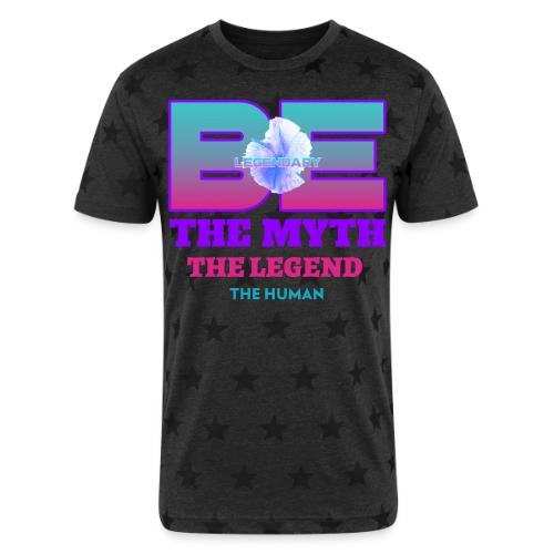 Be Legendary - Unisex Adult Star Printed T-Shirt