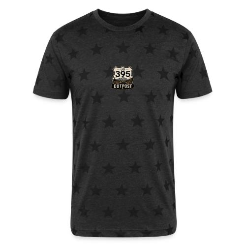 395 Outpost Shield - Unisex Adult Star Printed T-Shirt