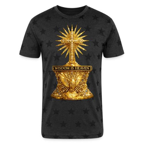 Wisdom is Heaven - Unisex Adult Star Printed T-Shirt