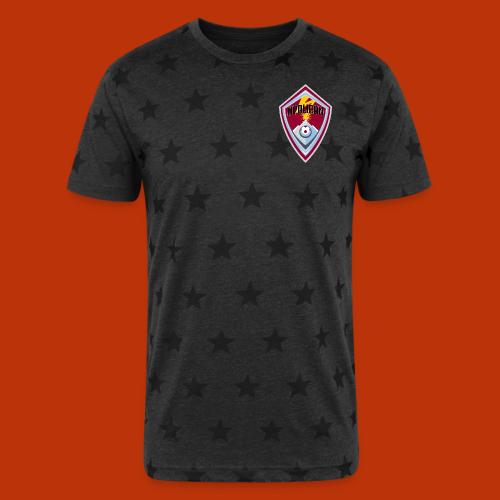 Banned In DCD - Unisex Adult Star Printed T-Shirt