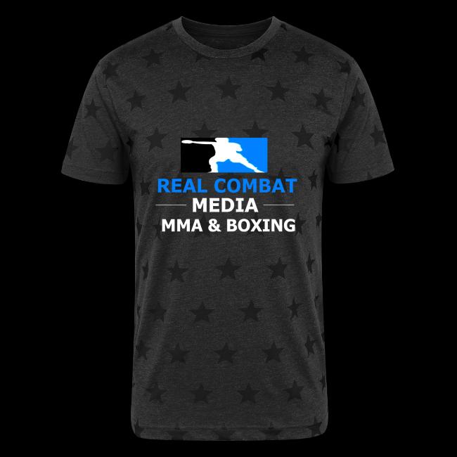 RCM MMA & BOXING Light Blue White Text