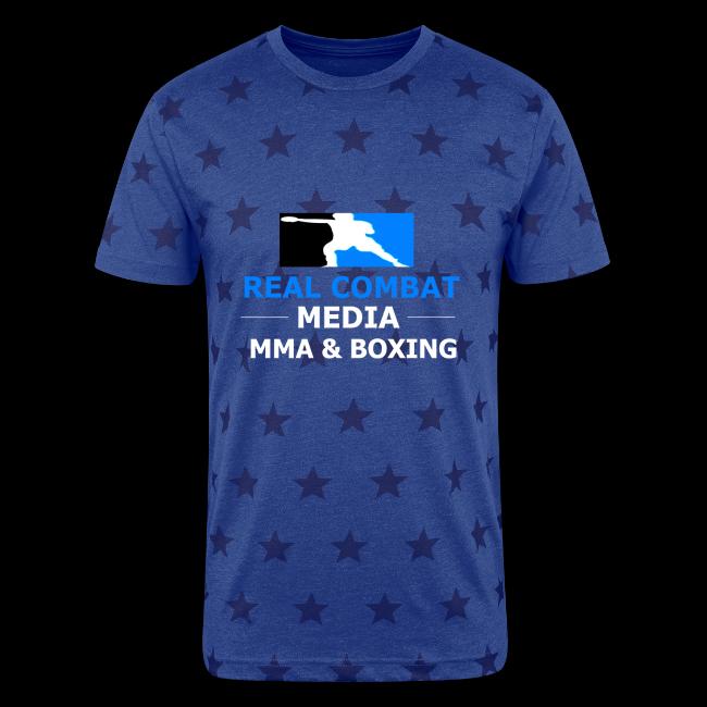 RCM MMA & BOXING Light Blue White Text