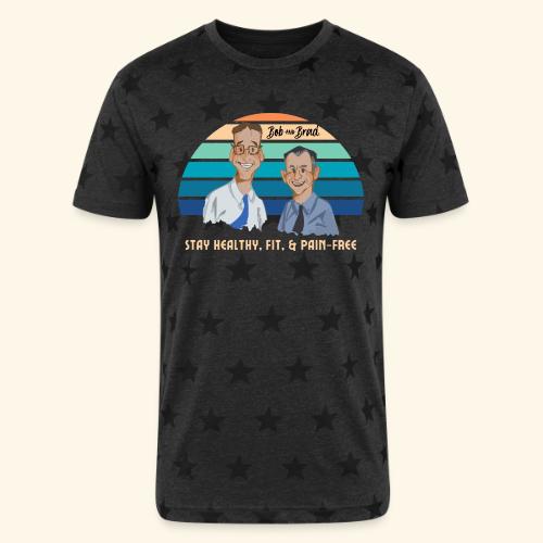 Colorful Vintage Retro Woman T Shirt 24 - Unisex Adult Star Printed T-Shirt