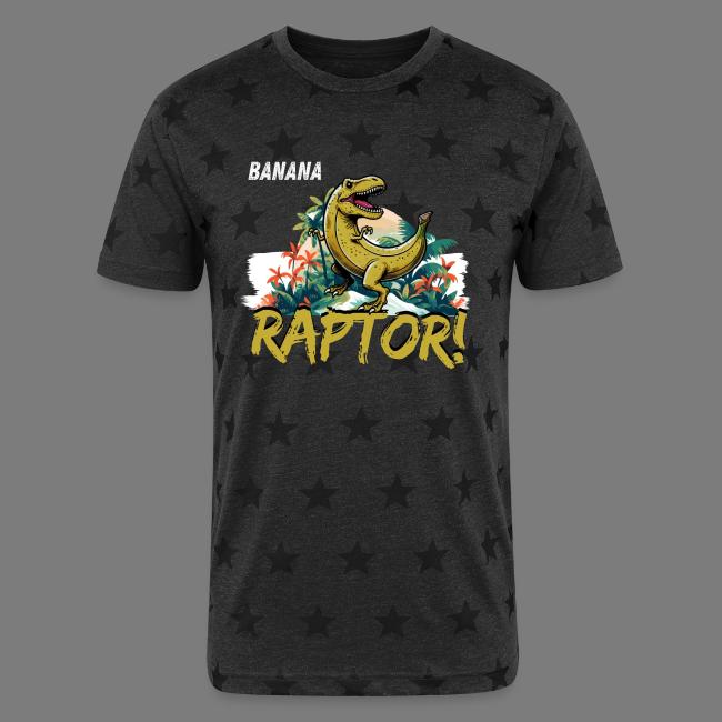 Funny Banana Raptor T-Rex Design