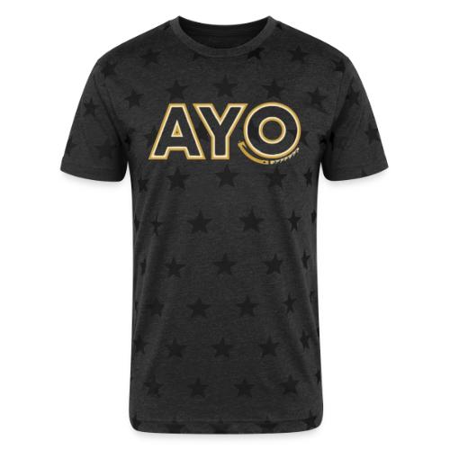 AyoGaming's Logo v1 - Unisex Adult Star Printed T-Shirt