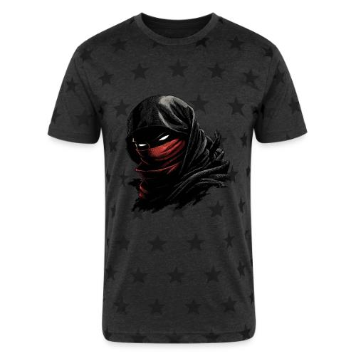 Shadowflame Ninja - Unisex Adult Star Printed T-Shirt