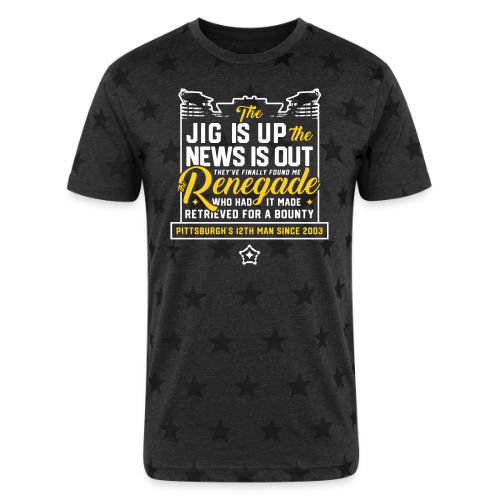 Renegade - Unisex Adult Star Printed T-Shirt