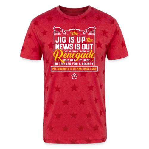 Renegade - Unisex Adult Star Printed T-Shirt