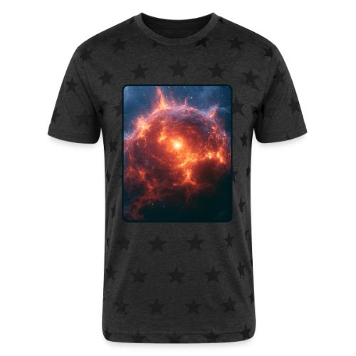Exploding Supernova Space Art - Unisex Adult Star Printed T-Shirt