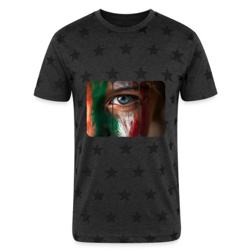 Mexico: Pride in Three Colors - Unisex Adult Star Printed T-Shirt