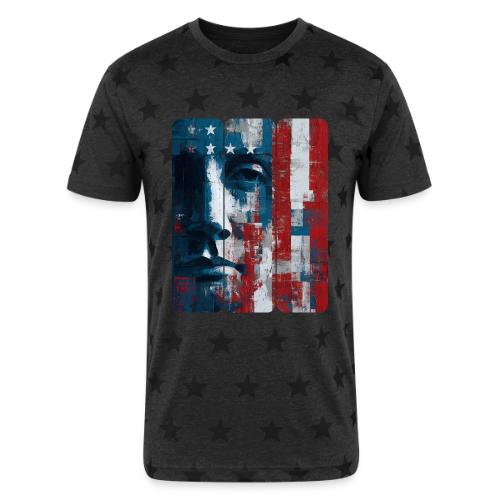 American Echoes - Unisex Adult Star Printed T-Shirt