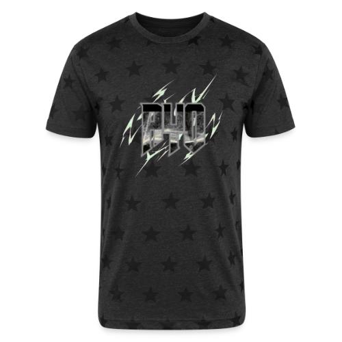 Ayo's Gray - Unisex Adult Star Printed T-Shirt