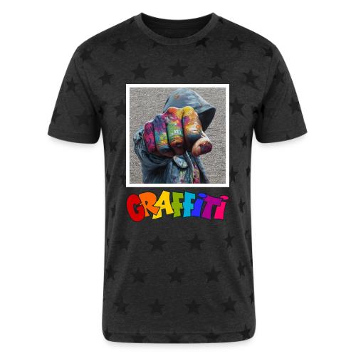 Graffiti: Urban Expression - Unisex Adult Star Printed T-Shirt