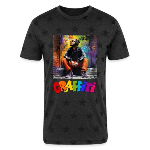 Graffiti: Urban Art - Unisex Adult Star Printed T-Shirt