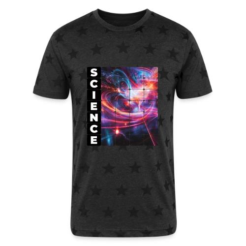 The Chaos of Science - Unisex Adult Star Printed T-Shirt