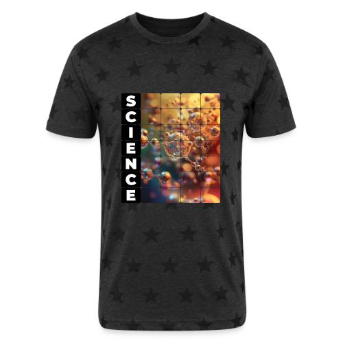 Nodes of Science - Unisex Adult Star Printed T-Shirt