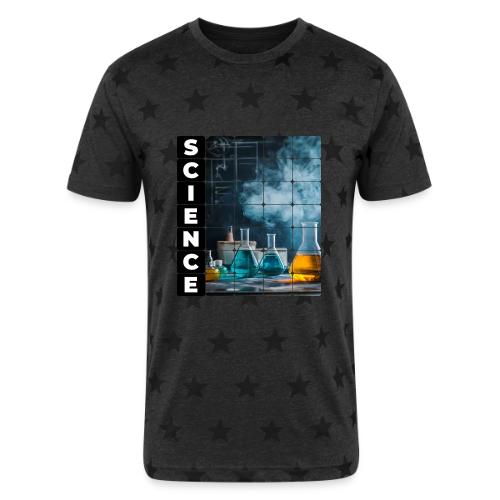 Alchemy of Science - Unisex Adult Star Printed T-Shirt
