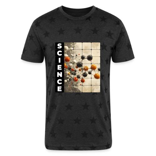 Science in Structure - Unisex Adult Star Printed T-Shirt