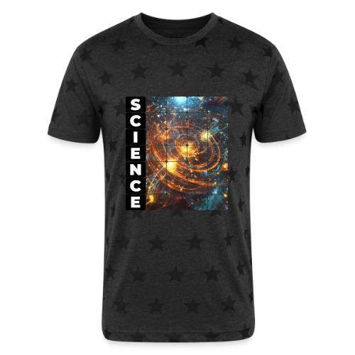 Golden Core of Science - Unisex Adult Star Printed T-Shirt