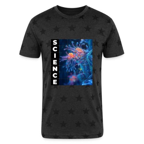 Alien Science - Unisex Adult Star Printed T-Shirt