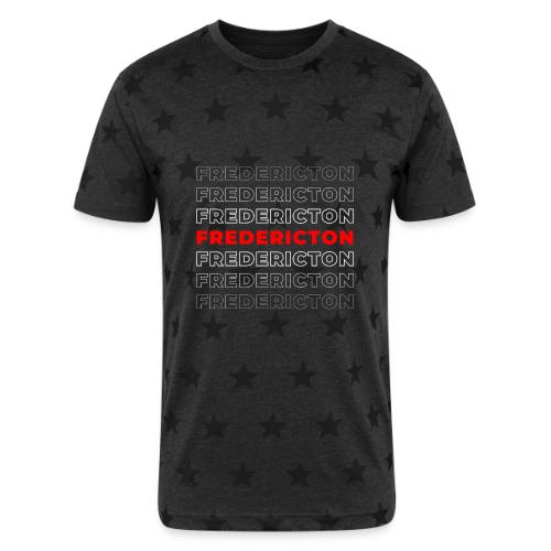 Fredericton Frame - Unisex Adult Star Printed T-Shirt