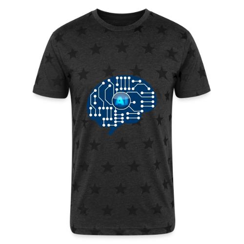 AI: Mind Wired - Unisex Adult Star Printed T-Shirt