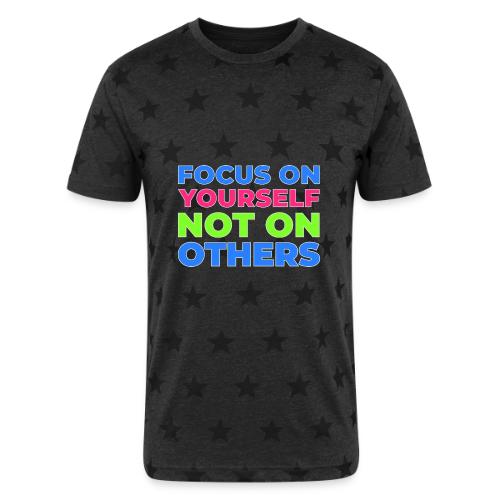Eyes on You - Unisex Adult Star Printed T-Shirt