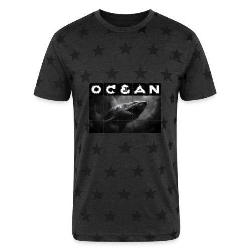 Ocean: Abyssal Terror - Unisex Adult Star Printed T-Shirt