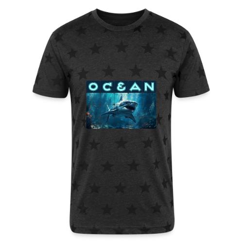 Ocean: Predator's Domain - Unisex Adult Star Printed T-Shirt