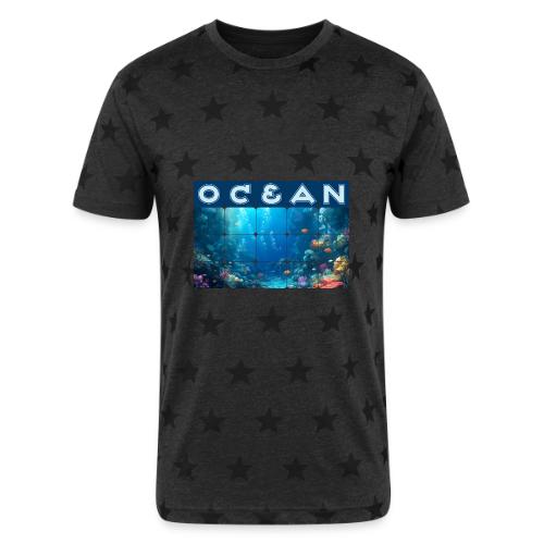 Ocean: Coral Carnival - Unisex Adult Star Printed T-Shirt