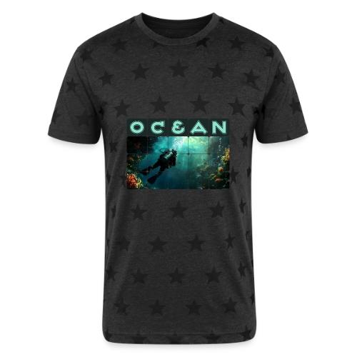 Ocean: Explorer of the Deep - Unisex Adult Star Printed T-Shirt