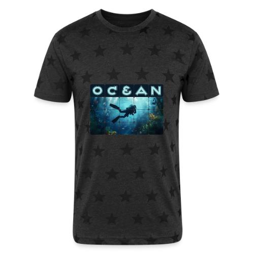 Ocean: Beneath the Blue - Unisex Adult Star Printed T-Shirt