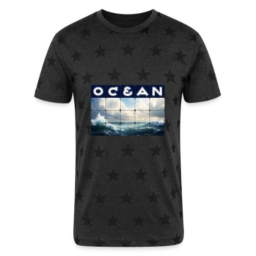 Ocean: Waves of Fury - Unisex Adult Star Printed T-Shirt