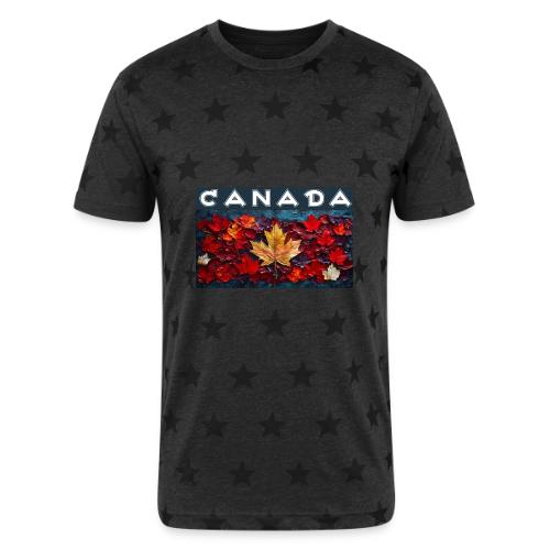 Canada's Living Canvas - Unisex Adult Star Printed T-Shirt