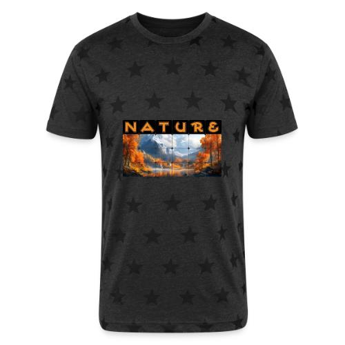 Nature: Golden Autumn Escape - Unisex Adult Star Printed T-Shirt