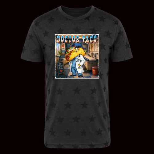 Doctor Taco - Unisex Adult Star Printed T-Shirt