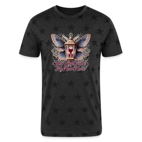 Your Light Guides My Heart HomeGifts T-Shirt - Unisex Adult Star Printed T-Shirt