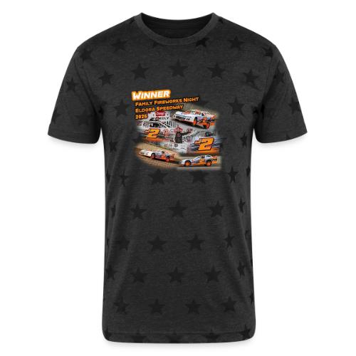 Rob Trent Eldora Speedway FFN#1 Design 2 - Unisex Adult Star Printed T-Shirt
