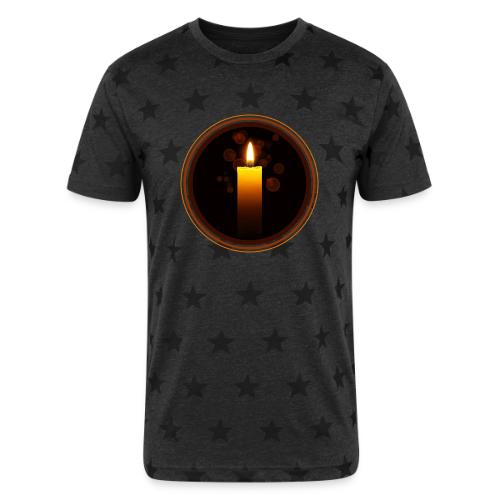 Candle - Unisex Adult Star Printed T-Shirt